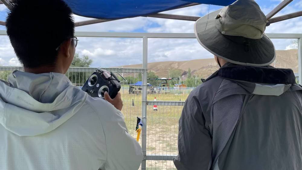 保華潤天航空無人機03考點：你對新疆的所有想象，都能用無人機變成影像